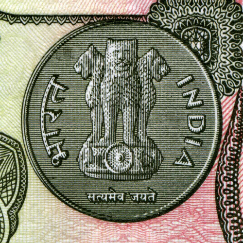 1 рупия 2015 года - Индия (Pick 117.a) UNC