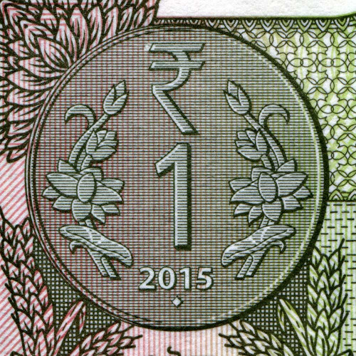 1 рупия 2015 года - Индия (Pick 117.a) UNC