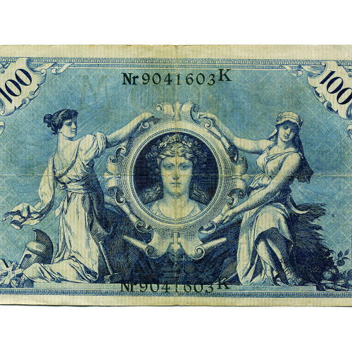 100 марок 1908 года - Германия (Pick 34) G-VG