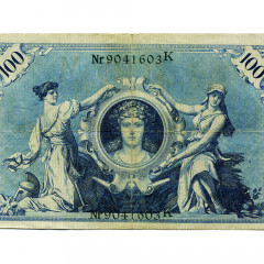 100 марок 1908 года - Германия (Pick 34) G-VG