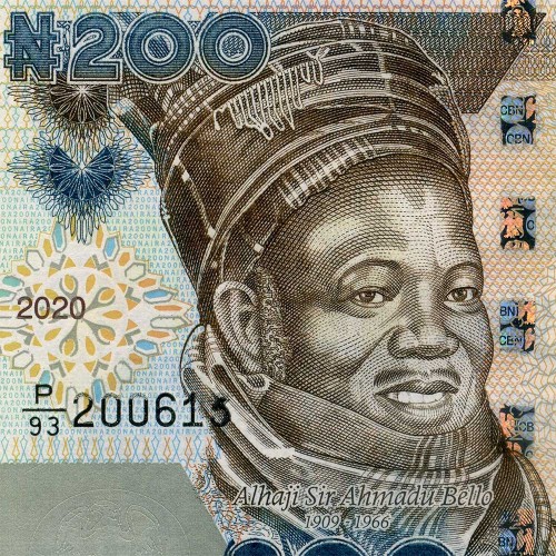 200 найра 2020 года - Нигерия (Pick 29) UNC