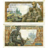 1000 франков 1942 года - Франция (Pick 102 (Богиня Деметра) F-VF