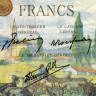 1000 франков 1942 года - Франция (Pick 102 (Богиня Деметра) F-VF
