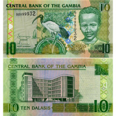 10 даласи 2006 года - Гамбия (Pick 26a) UNC