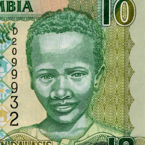10 даласи 2006 года - Гамбия (Pick 26a) UNC