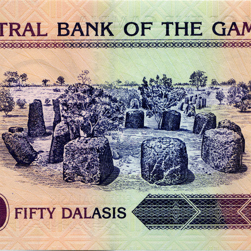 50 даласи 2013 года - Гамбия (Pick 28) UNC