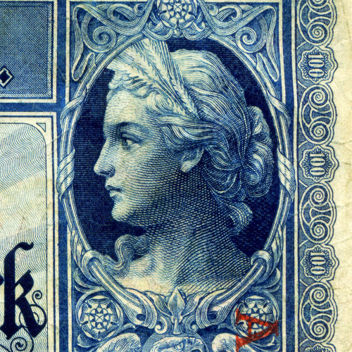 100 марок 1909 года - Германия (Pick 38) G-VG