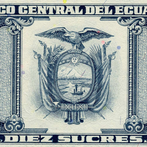 10 сукре 1988 года - Эквадор (Pick 121) UNC