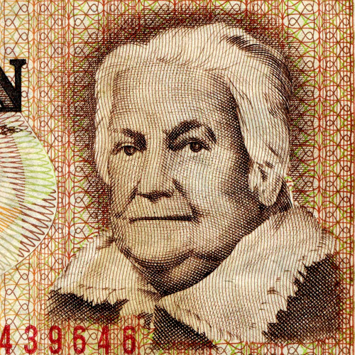 10 марок 1971 года - Выпуск 1985 года - ГДР (Pick 28.b) G-VG
