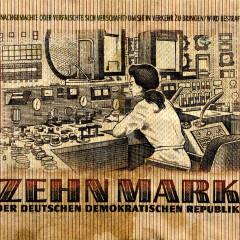 10 марок 1971 года - Выпуск 1985 года - ГДР (Pick 28.b) G-VG