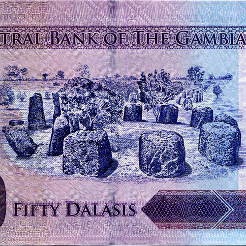 50 даласи 2015 года — Гамбия UNC