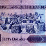 50 даласи 2015 года — Гамбия UNC