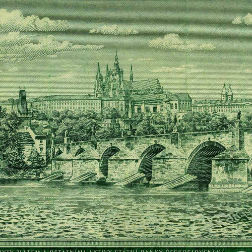 100 крон 1961 года - Чехословакия (Pick 91.k) F-VF