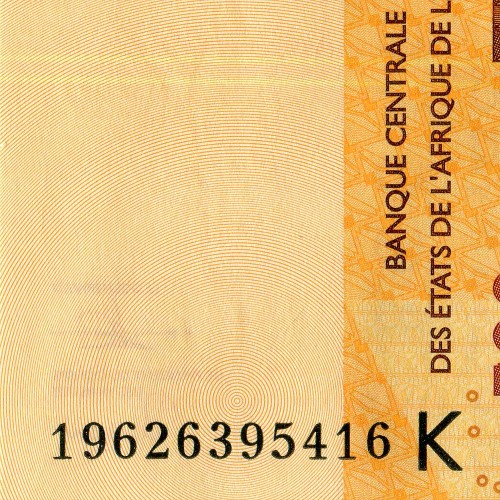 500 франков 2019 года - Сенегал UNC
