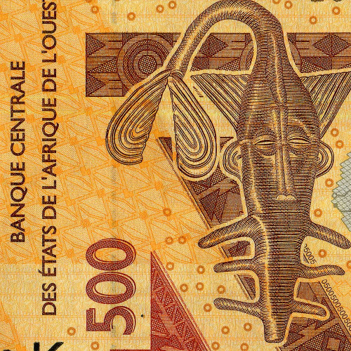 500 франков 2019 года - Сенегал UNC