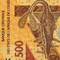 500 франков 2019 года - Сенегал UNC