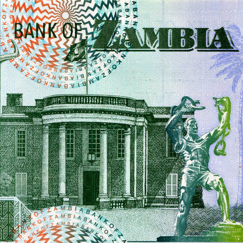20 квача 1992 года - Замбия (Pick 36) UNC