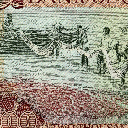 2000 седи 2002-2003 года - Гана (Pick 33) UNC