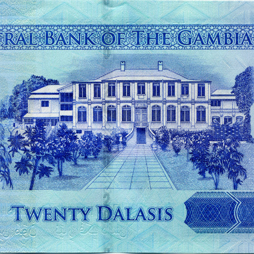 20 даласи 2015 года — Гамбия UNC