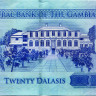 20 даласи 2015 года — Гамбия UNC