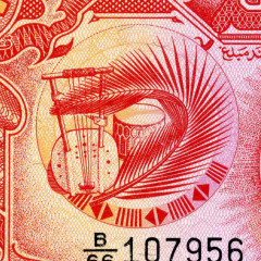 50 пиастров 1987 года - Судан (Pick 38) UNC
