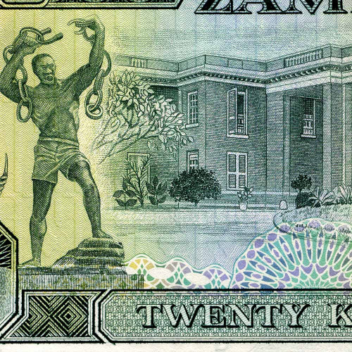 20 квача 1989-1991 гг - Замбия (Pick 32.b) UNC