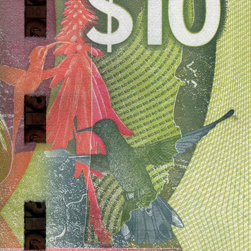 10 долларов 2025 года - Белиз (Pick W75) UNC