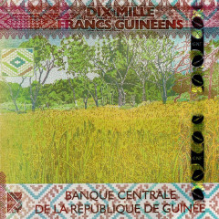 10000 франков 2020 года - Гвинея (Pick W49A) UNC