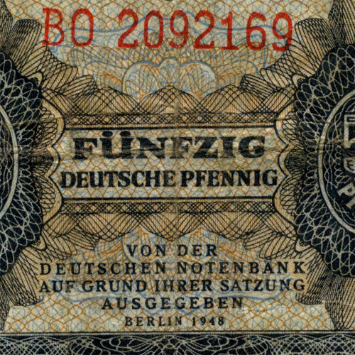 50 пфеннигов 1948 года - ГДР (Pick 8.b) G