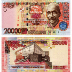 20000 седи 2003-2006 гг. - Гана (Pick 36) UNC