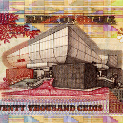 20000 седи 2003-2006 гг. - Гана (Pick 36) UNC