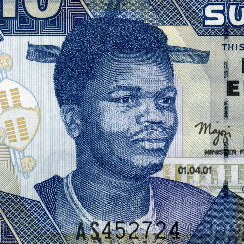 10 эмалангени 2001 года - Свазиленд (Pick 29a) UNC