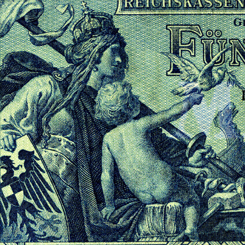 5 марок 1904 года - Германия (Pick 8.a) F-VF