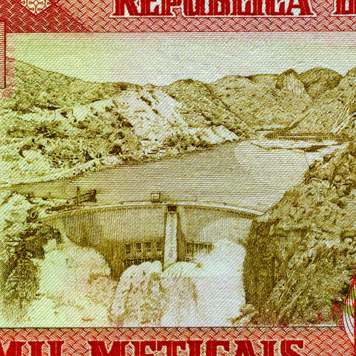 100000 метикал 1993 года - Мозамбик (Pick 139) UNC