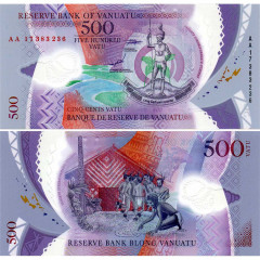 500 вату 2017 года - Вануату (Pick 18b) UNC