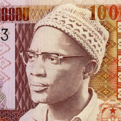 1000 песо 1993 года - Гвинея - Бисау (Pick 13) UNC