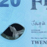20 долларов 2026 года - Фиджи (Pick # W127) UNC - Полимерная