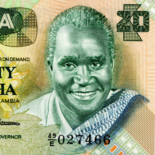 20 квача 1980-1988 гг - Замбия (Pick 27.e) UNC