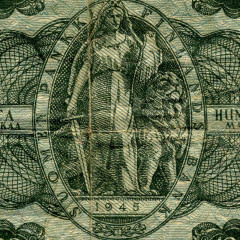 100 марок 1945 года - Финляндия - Литера В (Pick 88) G-VG