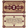 Нотгельд 2 пфеннига 1921 года (BASF) - Merseburg (Мерзебург) XF