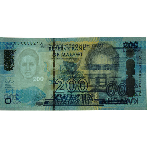 200 квач 2016 года - Малави UNC