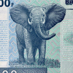 100 франков 2013 года - ДР Конго UNC