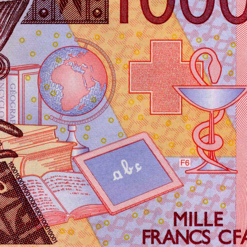 1000 франков 2019 года - Кот-д'Ивуар (Pick 115A) UNC