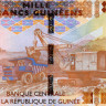 1000 франков 2022 года - Гвинея (Pick 48) UNC
