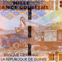 1000 франков 2022 года - Гвинея (Pick 48) UNC