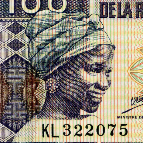 100 франков 1998 года - Гвинея (Pick 35.a) UNC