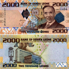 2000 леоне 2010 года - Сьерра-Леоне (Pick 31) UNC