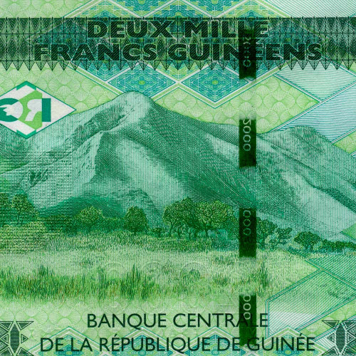 2000 франков 2022 года - Гвинея (Pick 48A) UNC