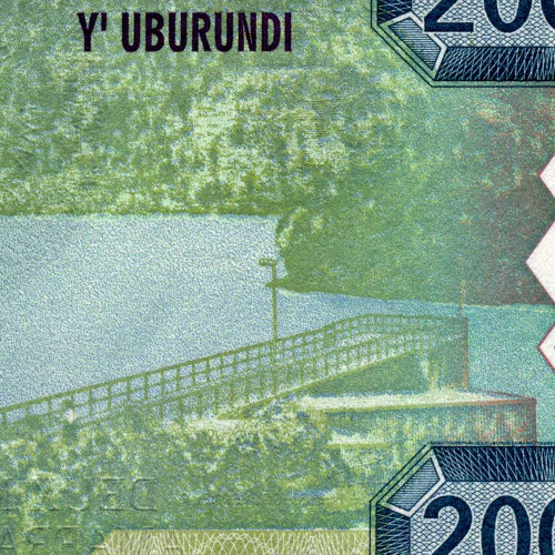 2000 франков 2008 года - Бурунди (Pick 47) UNC
