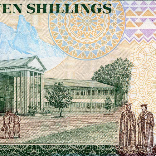 10 шиллингов 1993 года - Кения (Pick 24.e) UNC